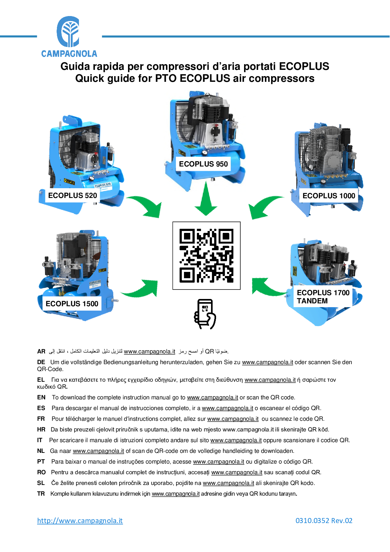 0310.0352_Guida rapida compressori ECOPLUS PTO